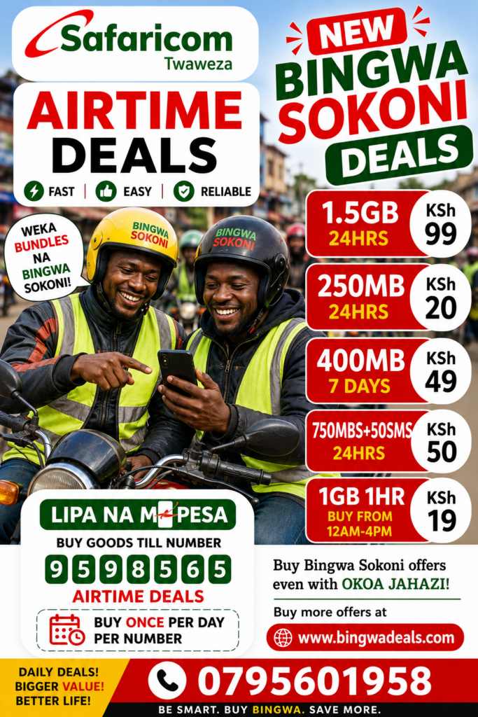 1.25GB bingwa sokoni data bundles