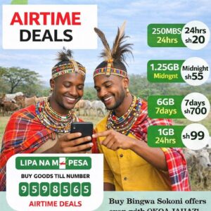 bingwa sokoni minutes and airtime