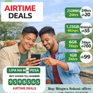 350mbs bingwa sokoni data bundles