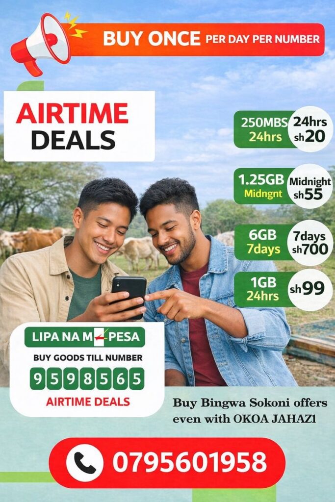 350mbs bingwa sokoni data bundles